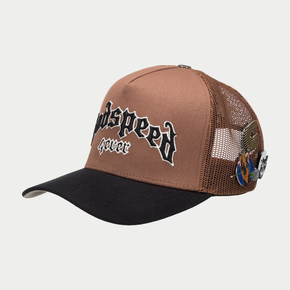 GS Forever Trucker Hat - Black / Taupe