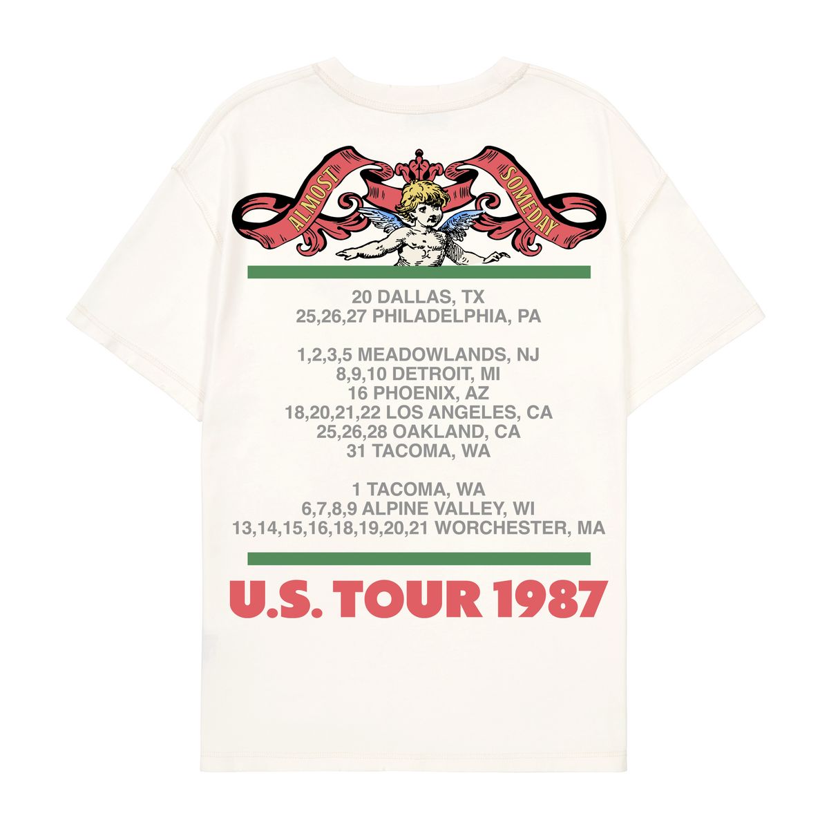 Tour T Shirt - White