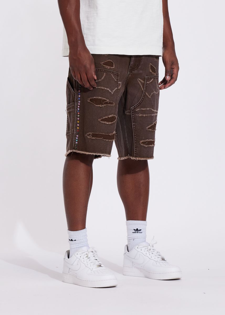 Joe Denim Short - Washed Brown