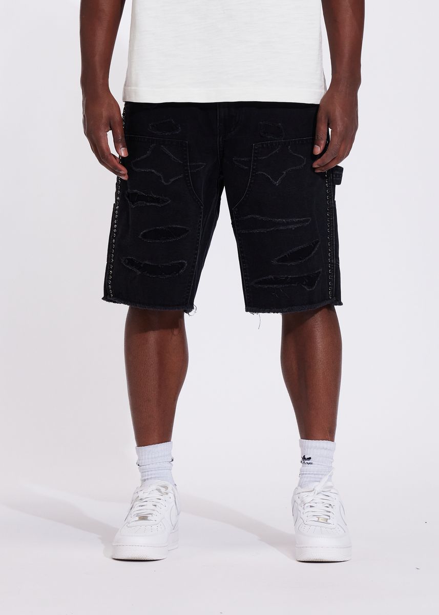Joe Denim Short - Washed Black