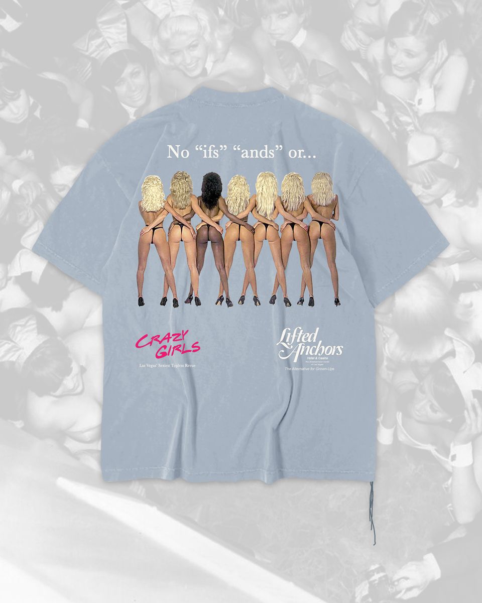 Showgirls T-Shirt - Sky Blue