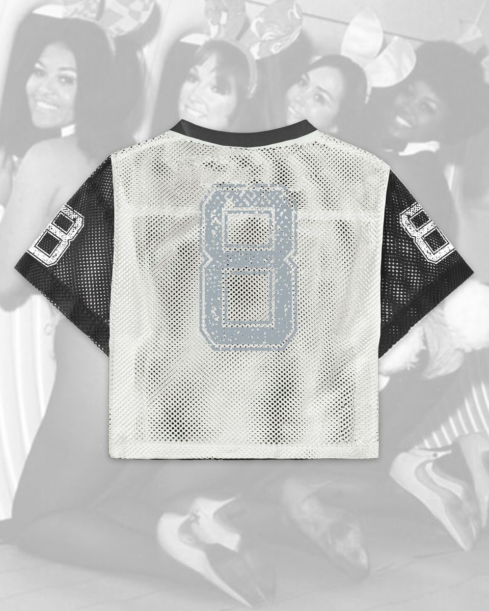 Spearmint Football Jersey - White / Black