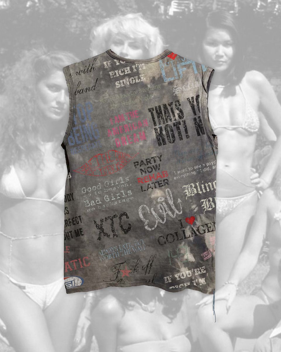 Millenium Cutoff T-Shirt - Slate