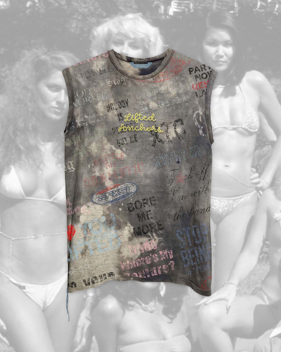 Millenium Cutoff T-Shirt - Slate