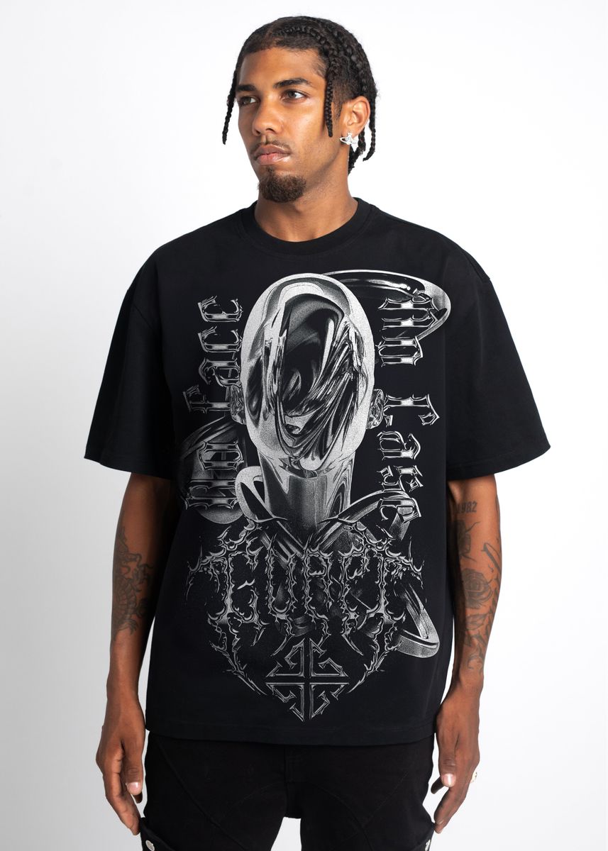 No Face No Case T - Shirt - Black