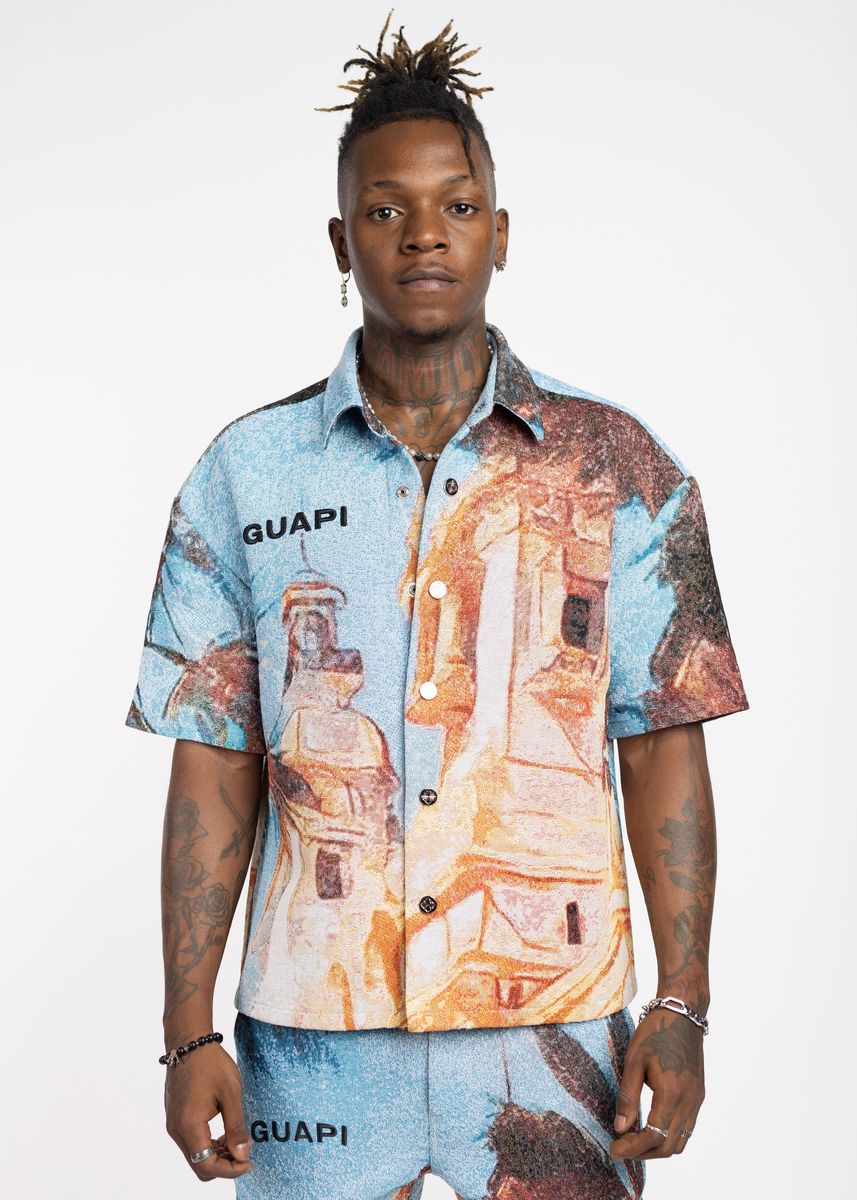 Monte Carlo Tapestry Shirt - Multi