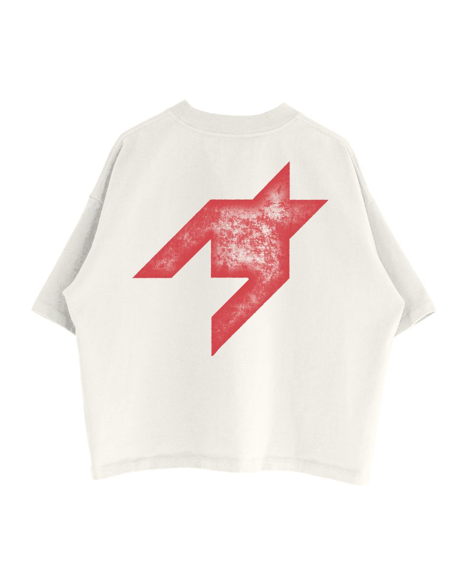 University T-Shirt - Cream