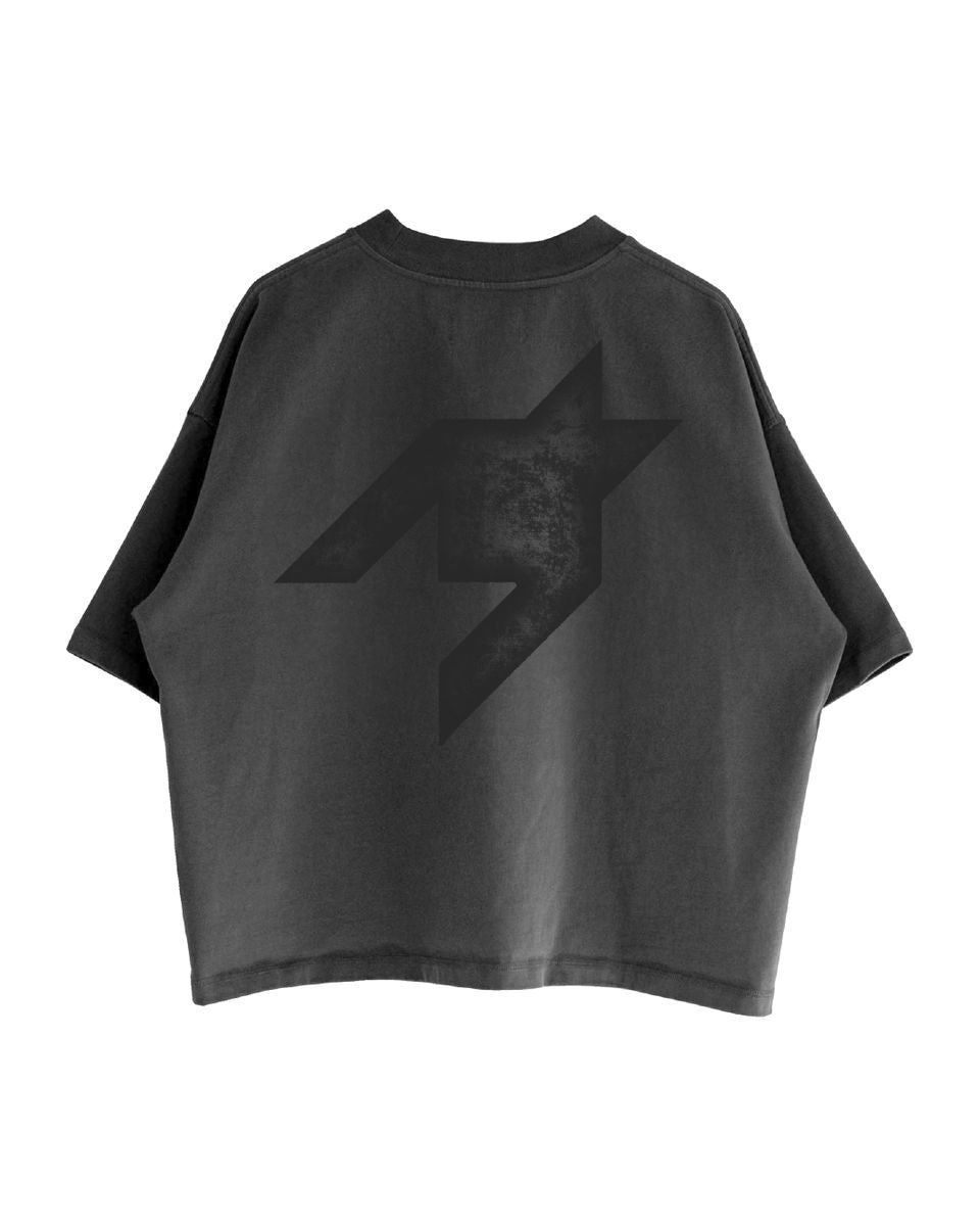 University T-Shirt - Black