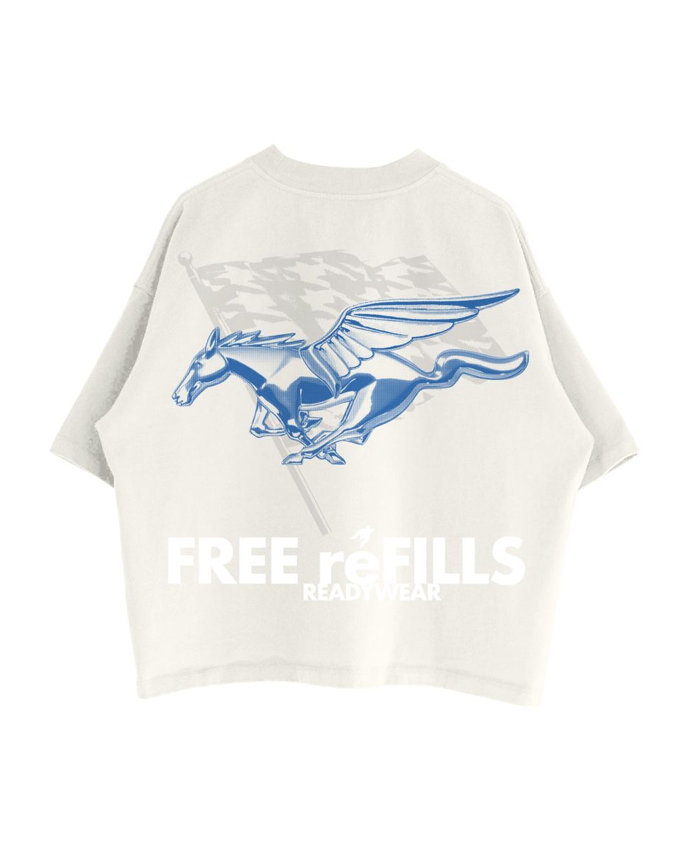 Horse Power T-Shirt - Cream