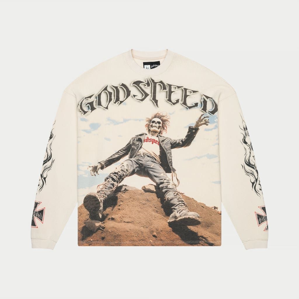 Rocker Thermal Long Sleeve Shirt - Bone