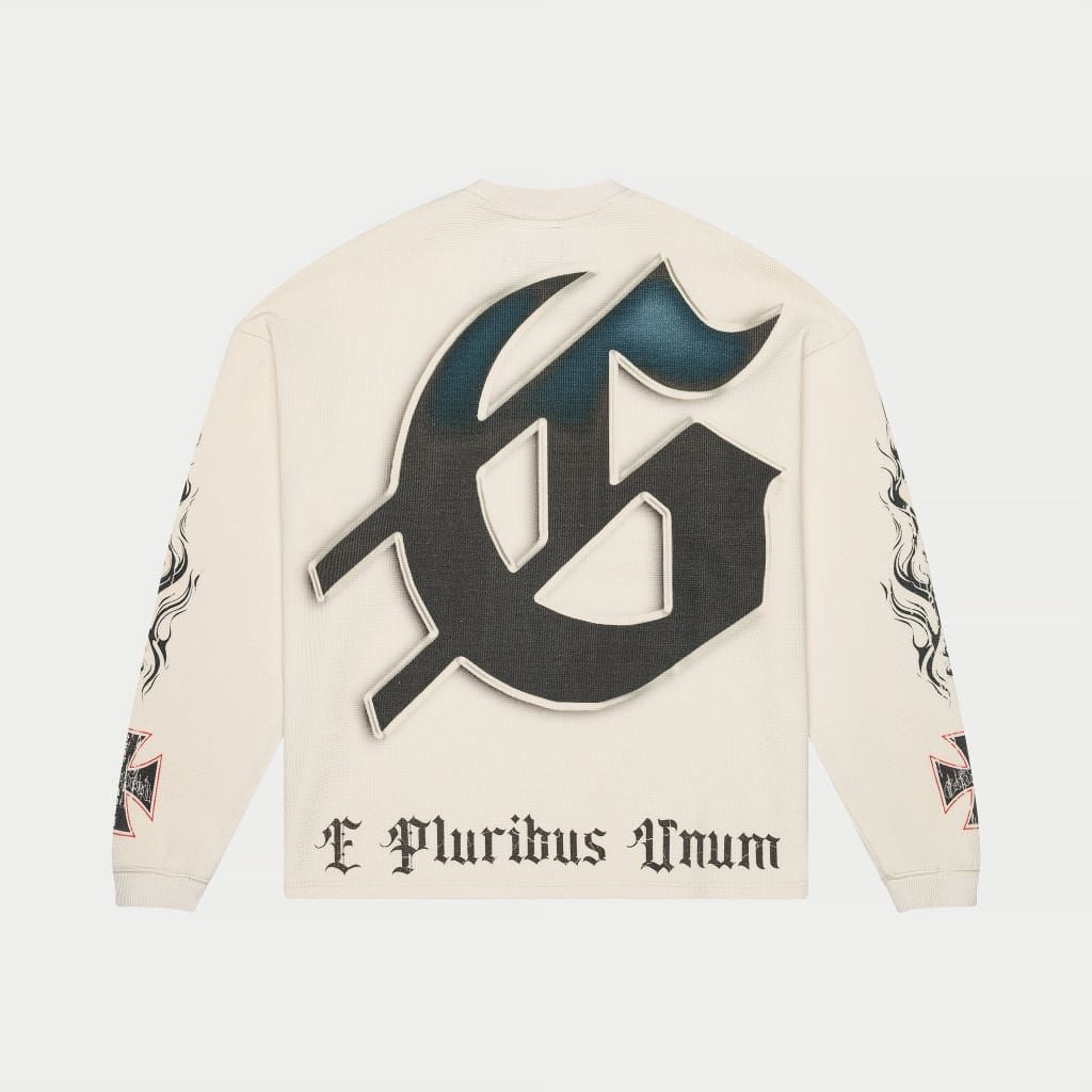 Rocker Thermal Long Sleeve Shirt - Bone