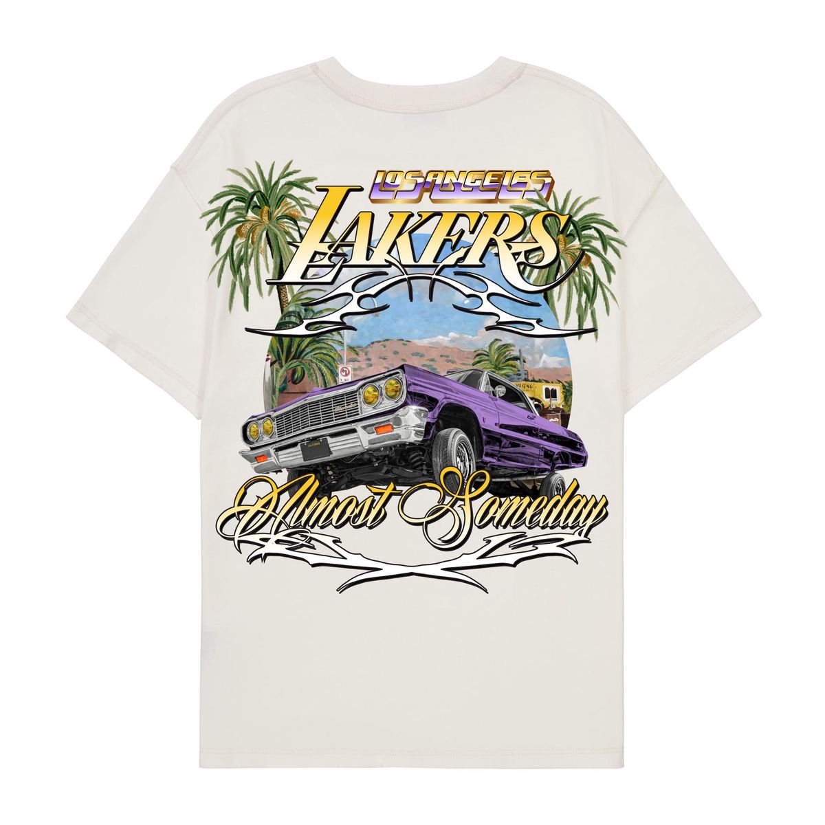 Lakers T Shirt - Cream