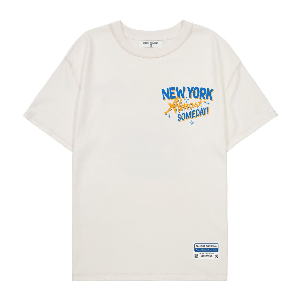 Knicks T Shirt - Cream