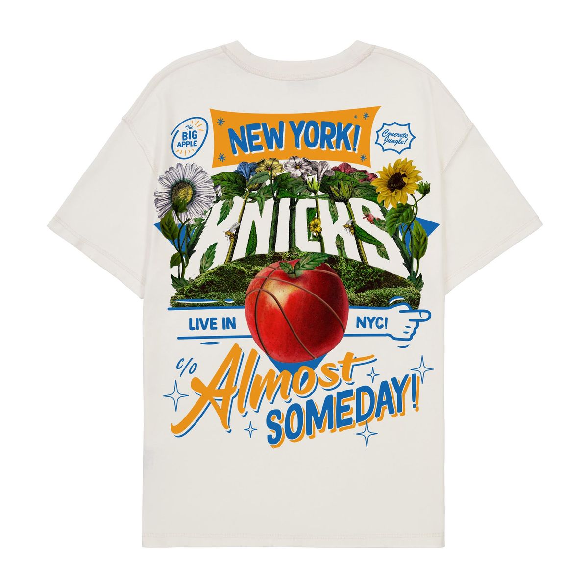 Knicks T Shirt - Cream