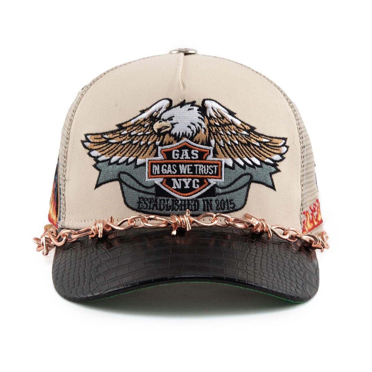 Vengeance Trucker Hat - Cream