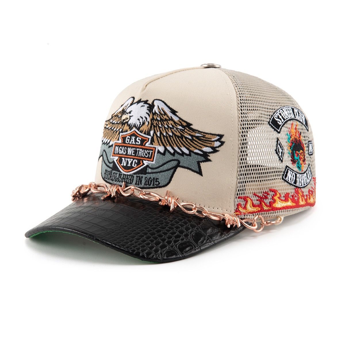 Vengeance Trucker Hat - Cream