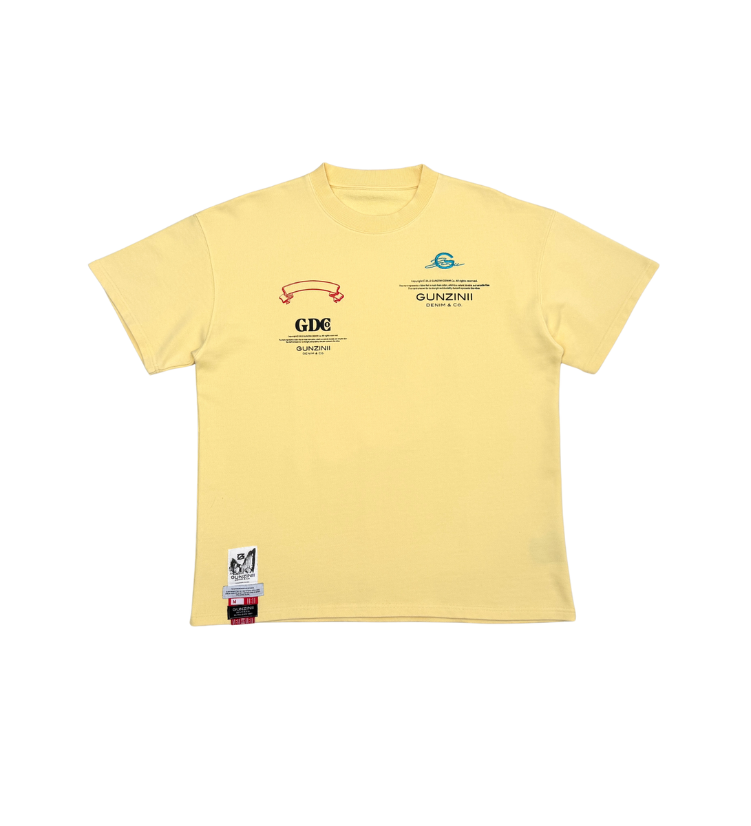 Gunzinii T - Shirt - Light Yellow