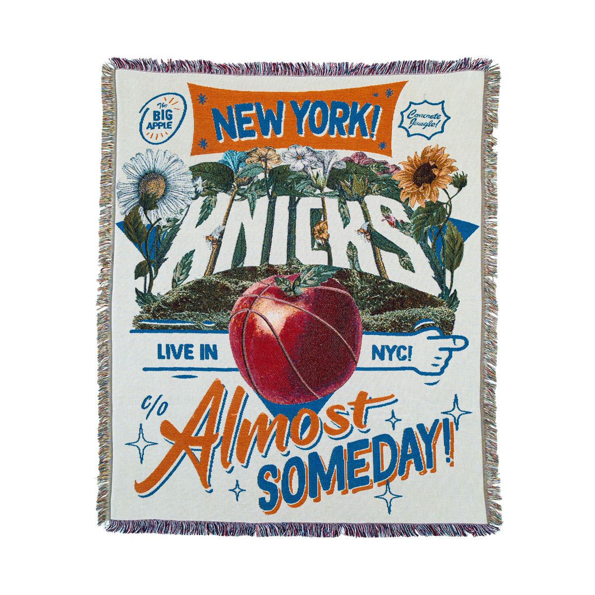 Knicks Tapestry Blanket
