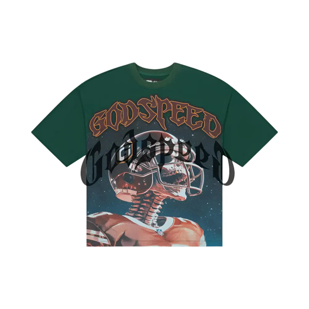 Morale T Shirt - Hunter Green