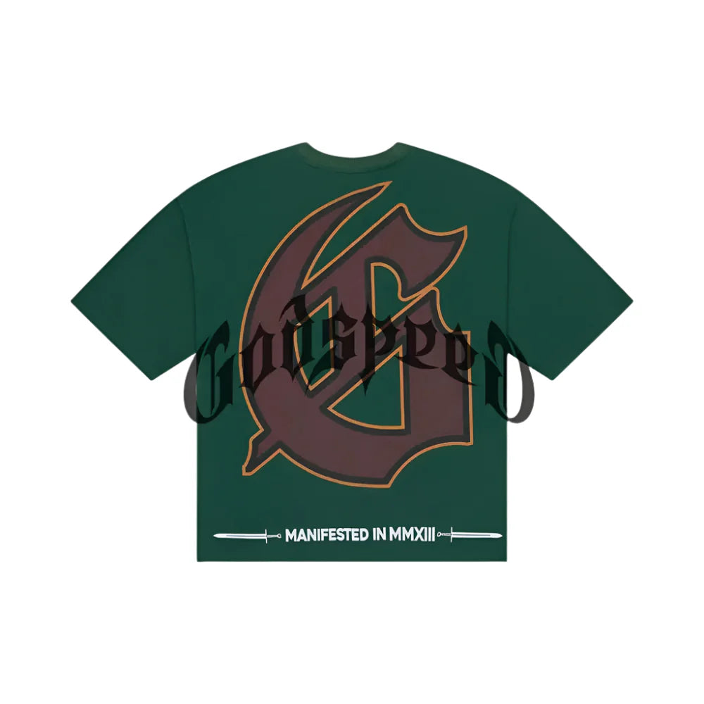 Morale T Shirt - Hunter Green