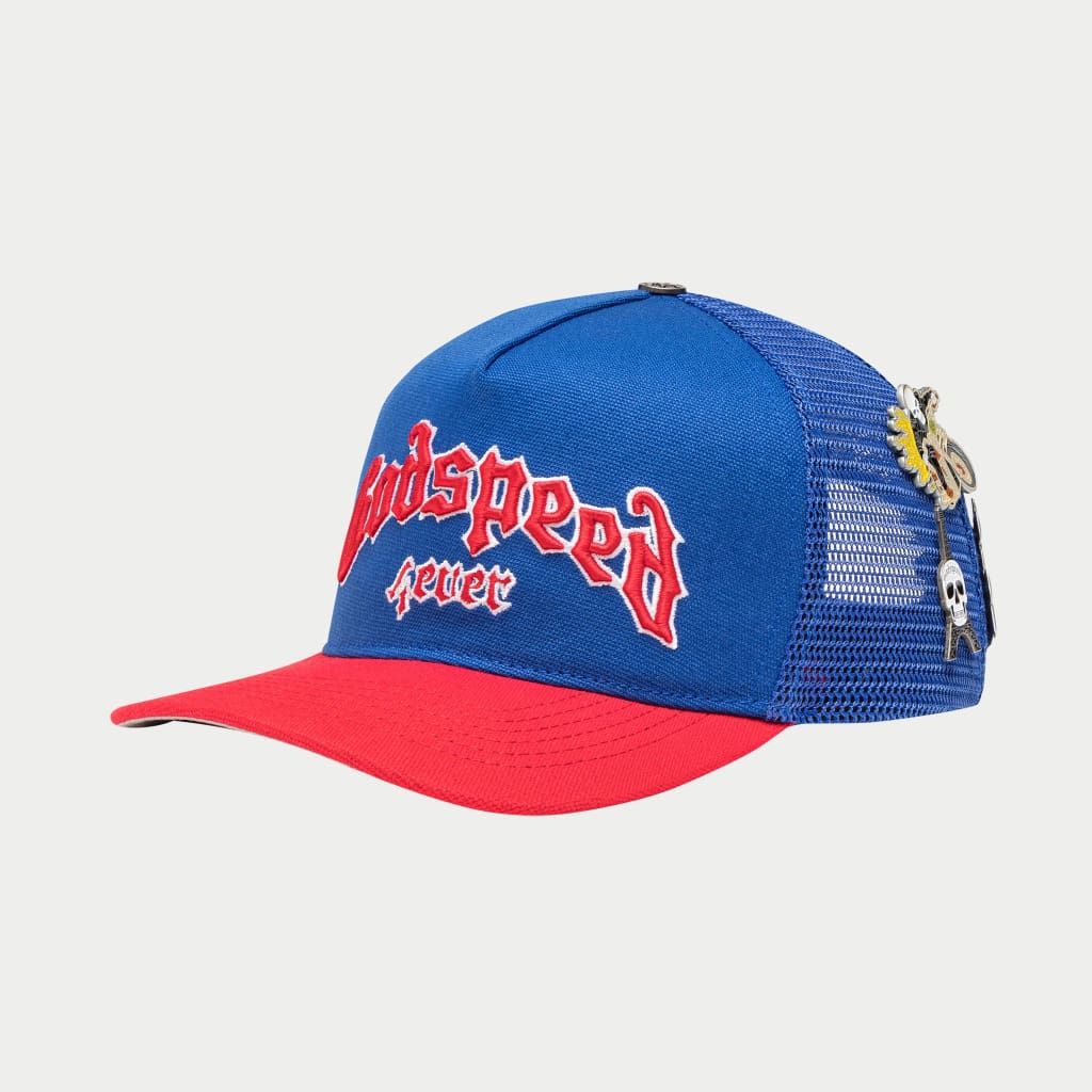 GS Forever Trucker Hat - Blue / Red