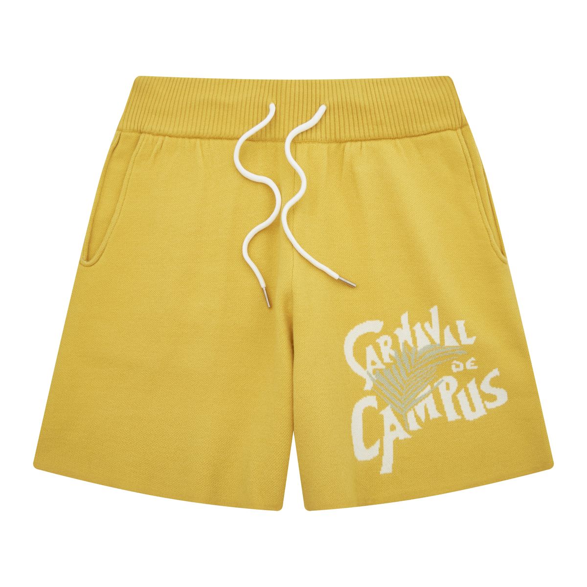 Carnival Knit Shorts - Yellow