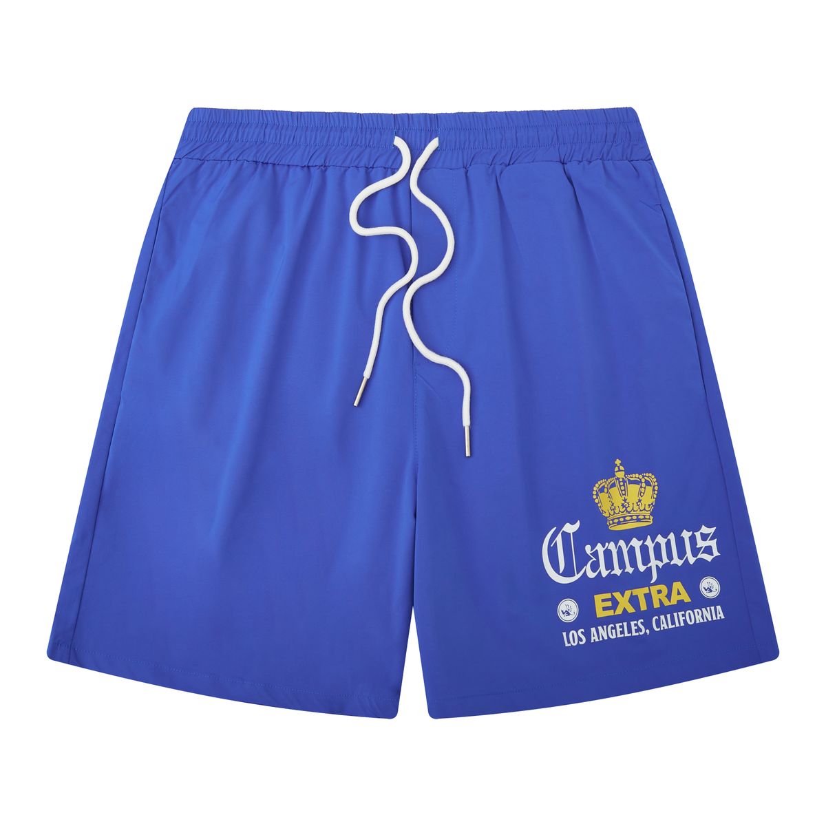 La Vida Nylon Shorts - Royal Blue