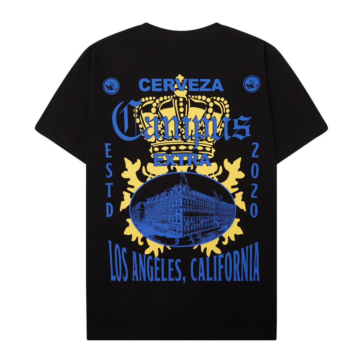 La Vida T Shirt - Black / Blue
