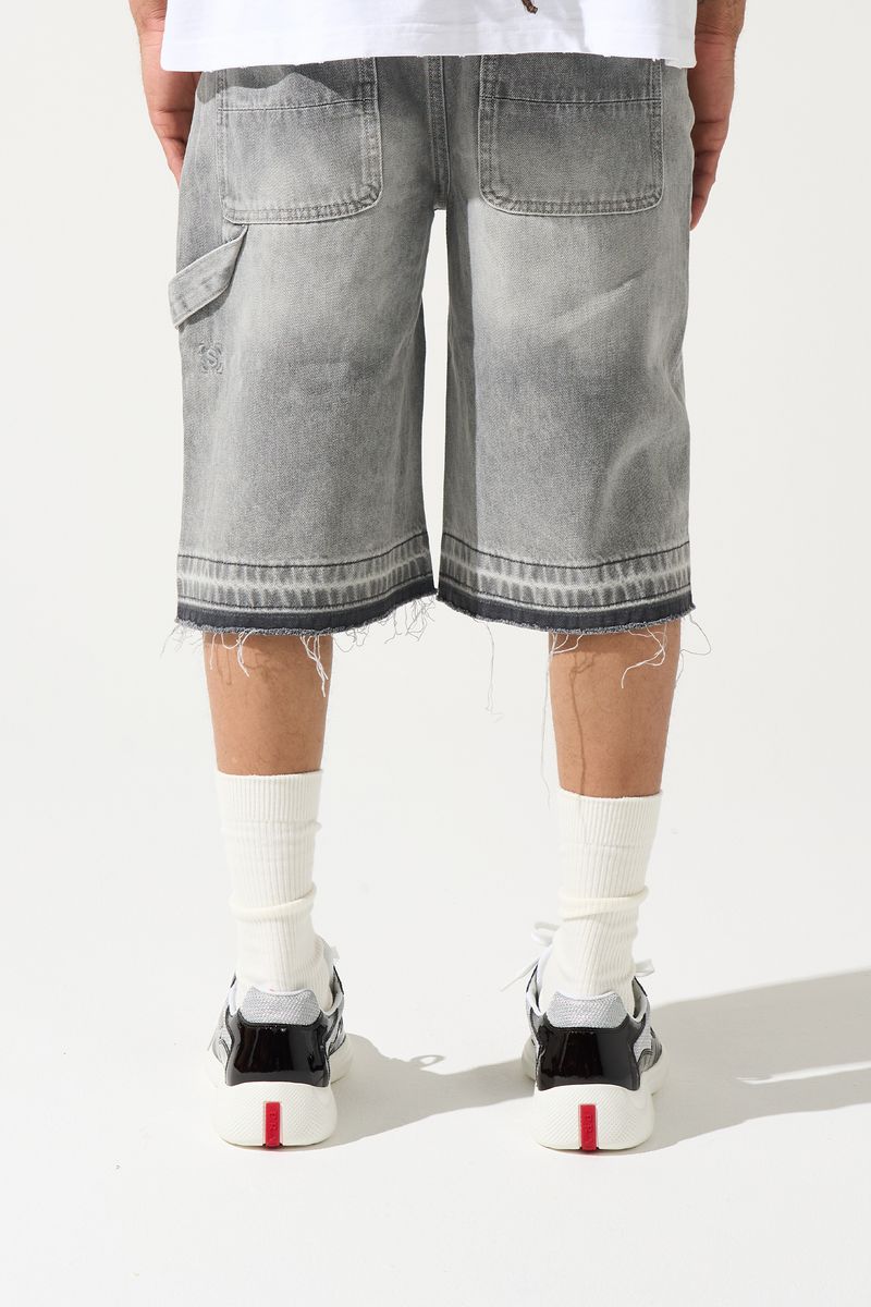 Atelier Denim Shorts - Midgrey