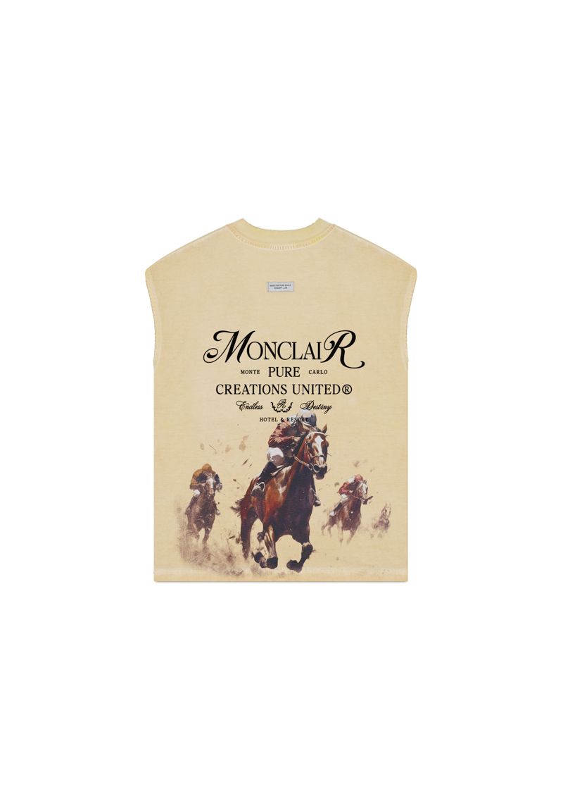 Monclair Cutoff Tank - Cream