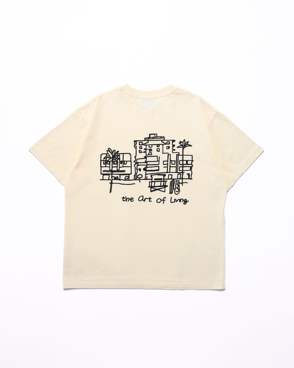 Element's Resort Doodle T-Shirt - Beige
