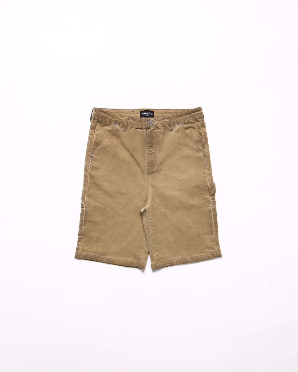 Script Vintage Washed Jort - Washed Sand