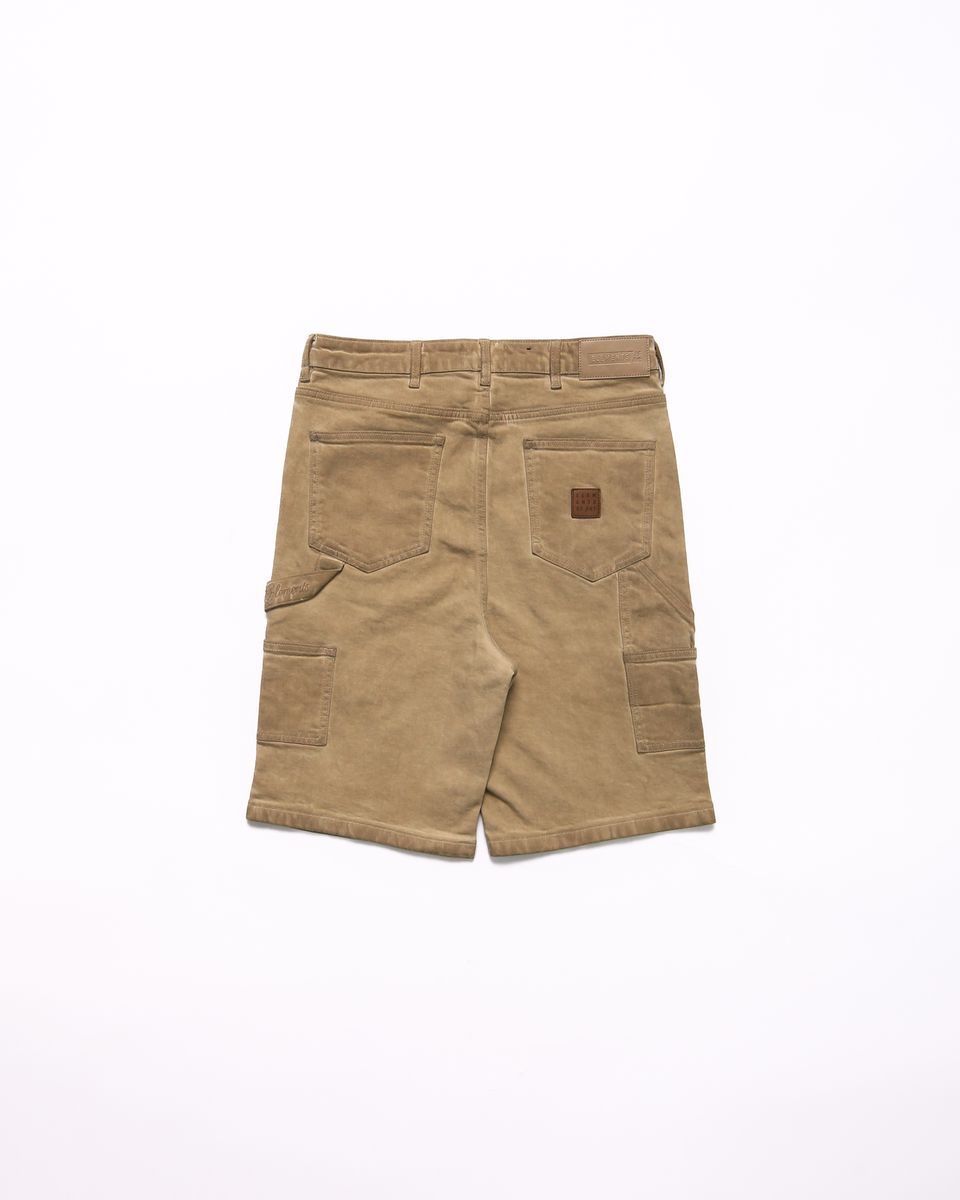 Script Vintage Washed Jort - Washed Sand