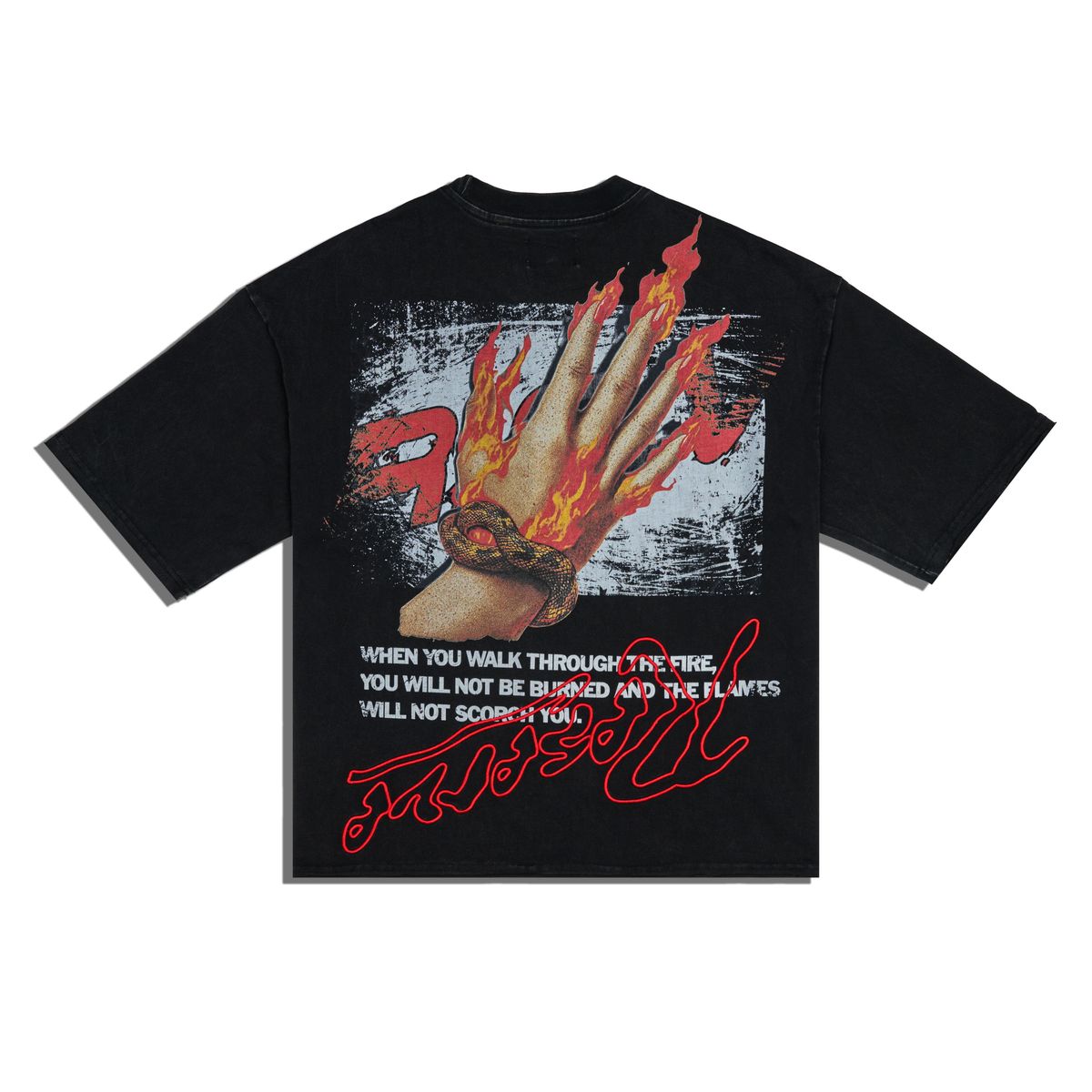 Burned T-Shirt - Black
