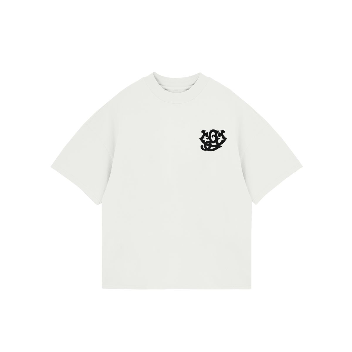 The Path Monogram Boxy T-Shirt - White