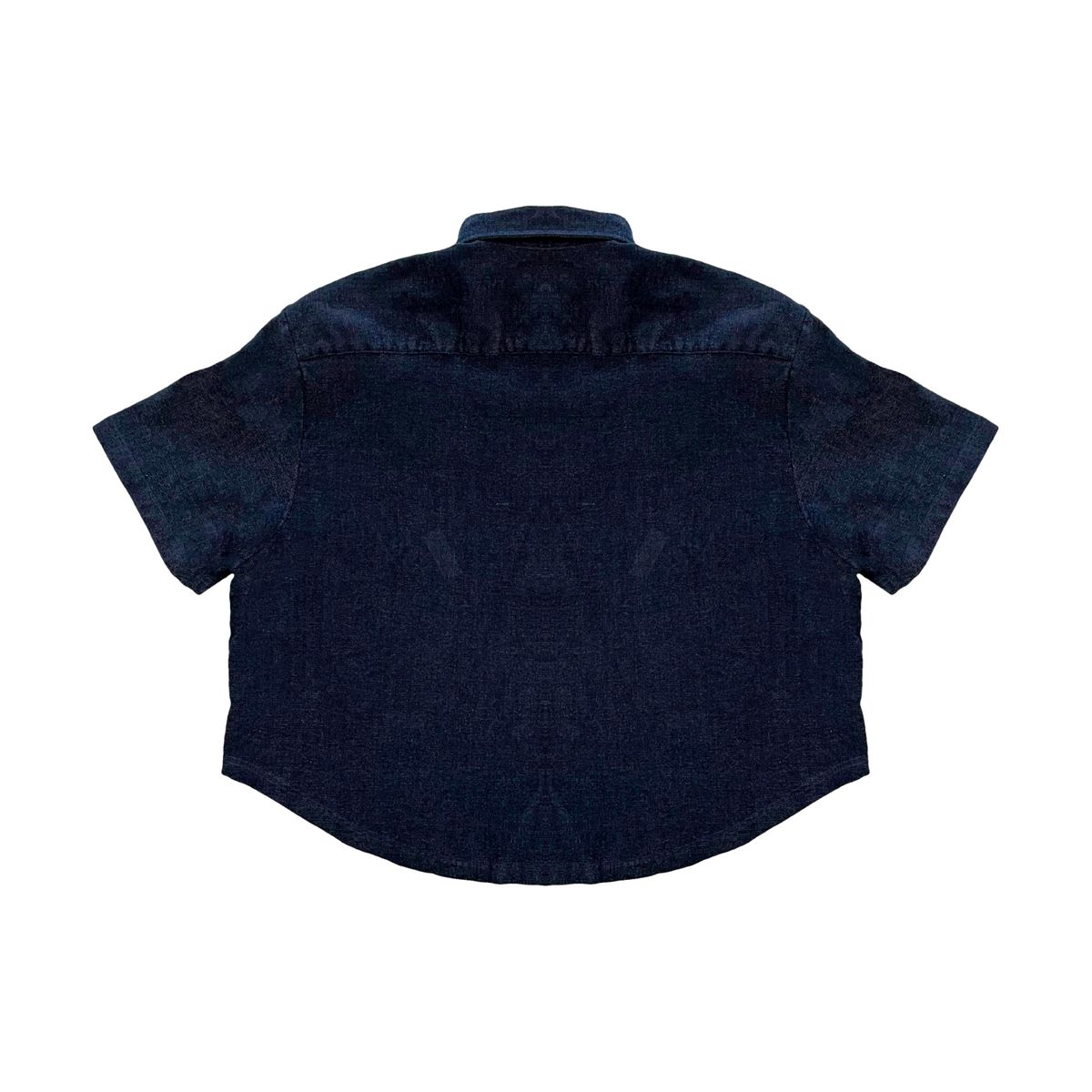 The Path Monogram Boxy Fit Shirt - Blue