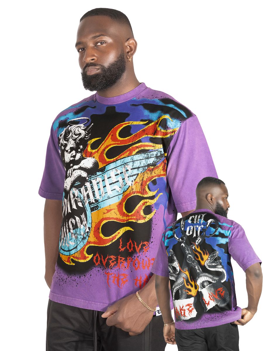 Fake Love T-Shirt - Purple