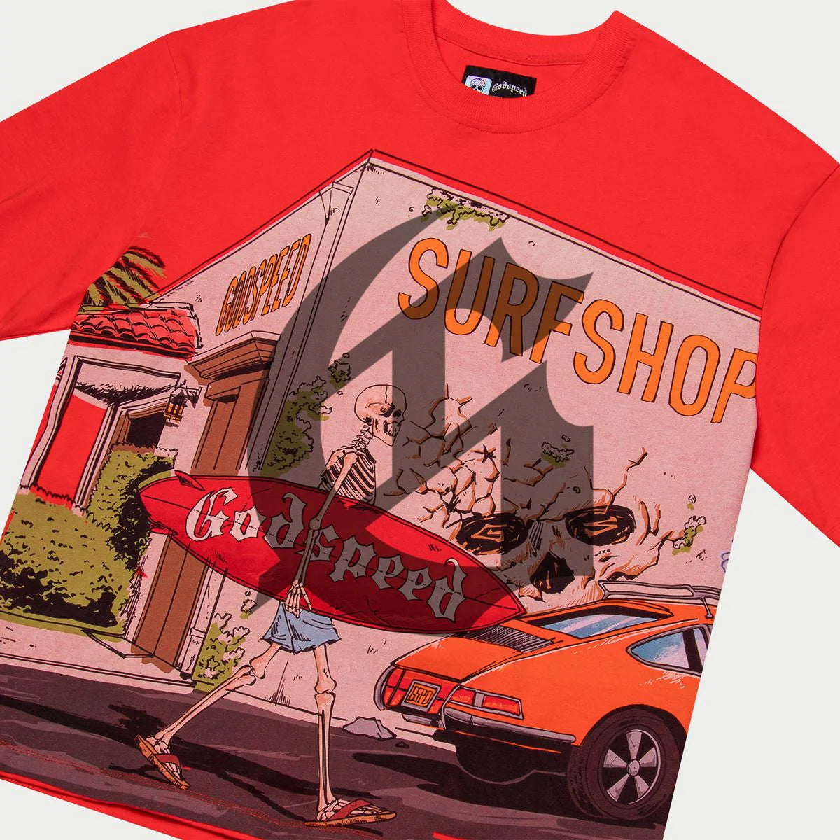 GS Surf Club T-Shirt - Red