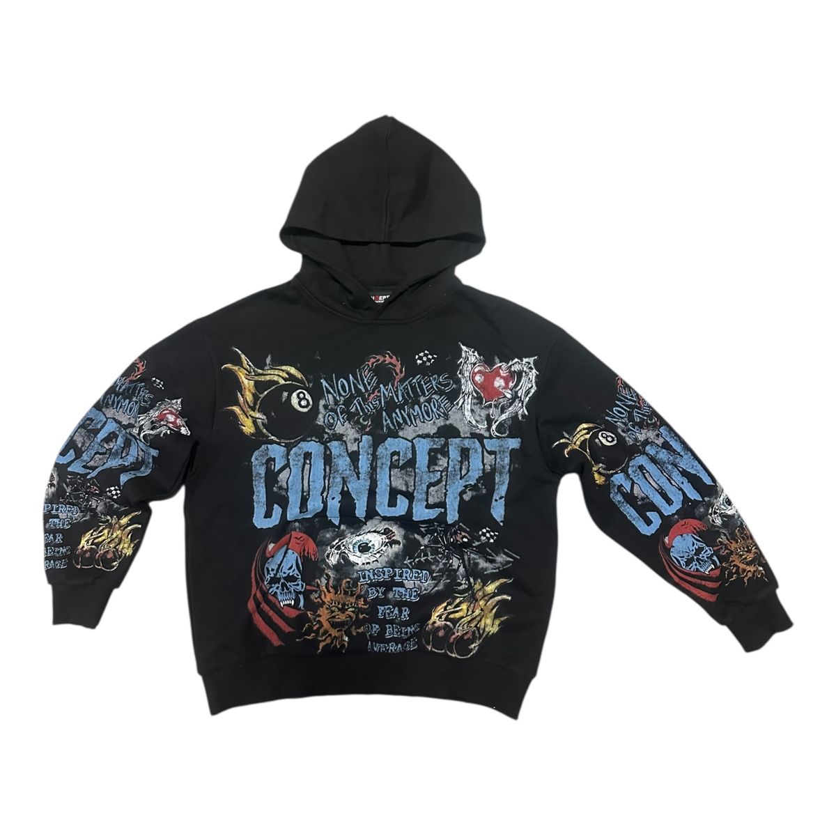 Graffiti Hoodie - Black