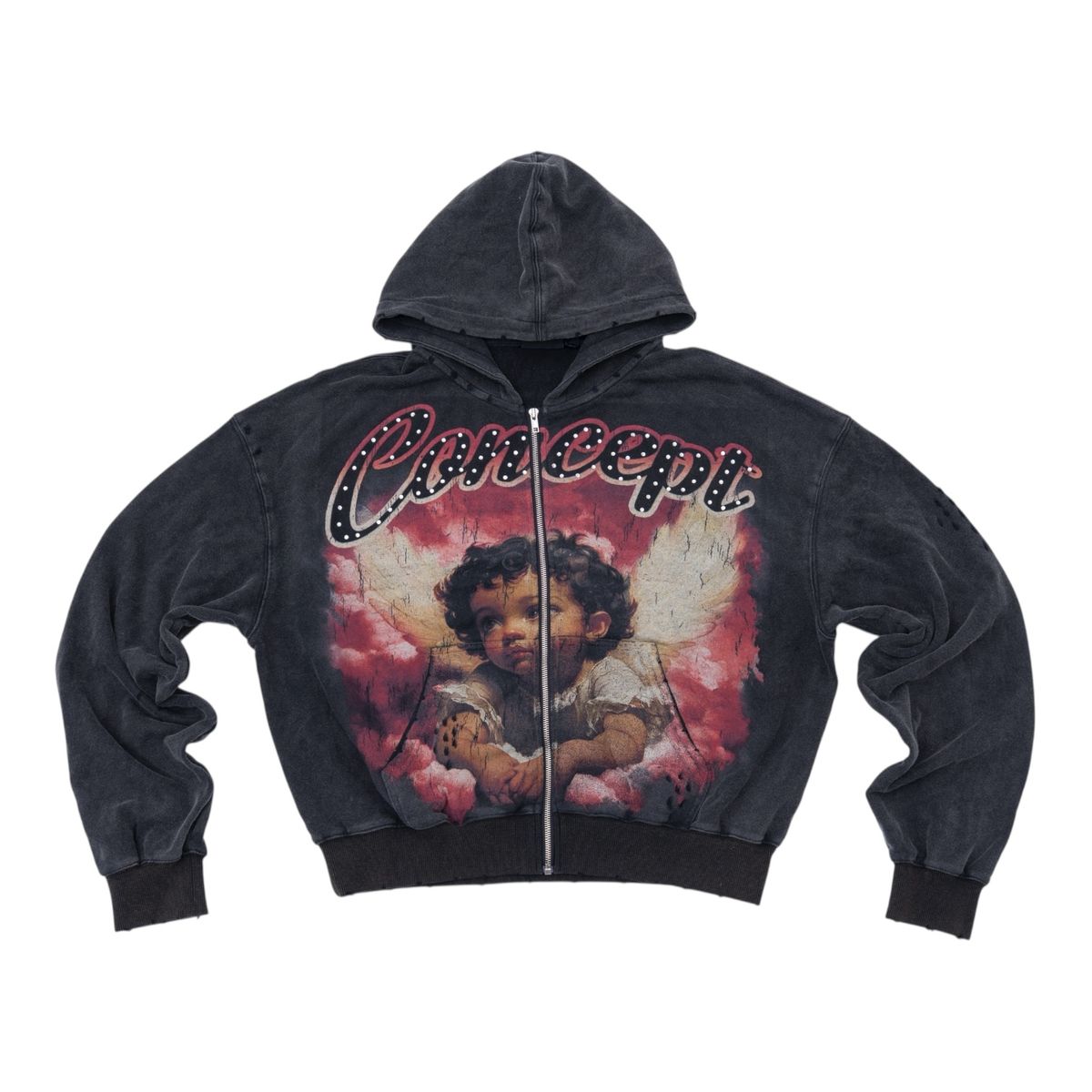 Angel Hoodie - Black