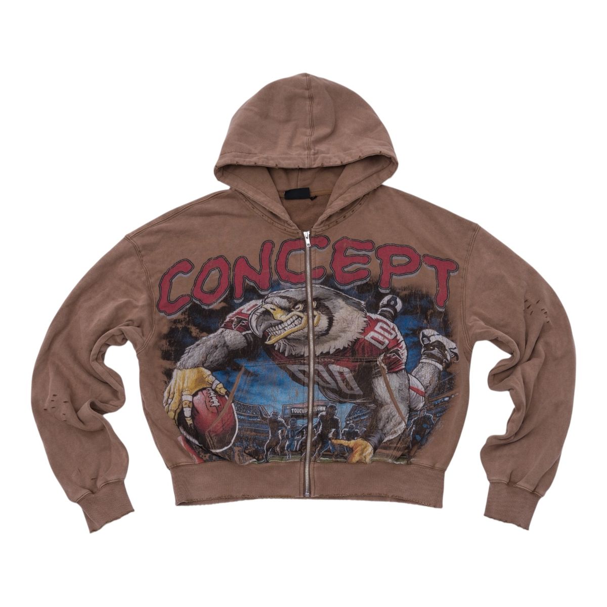 Falcon Hoodie - Brown