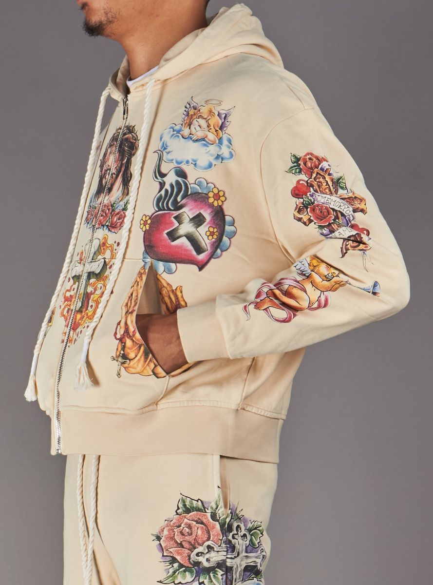 Nivin Hoodie - Beige