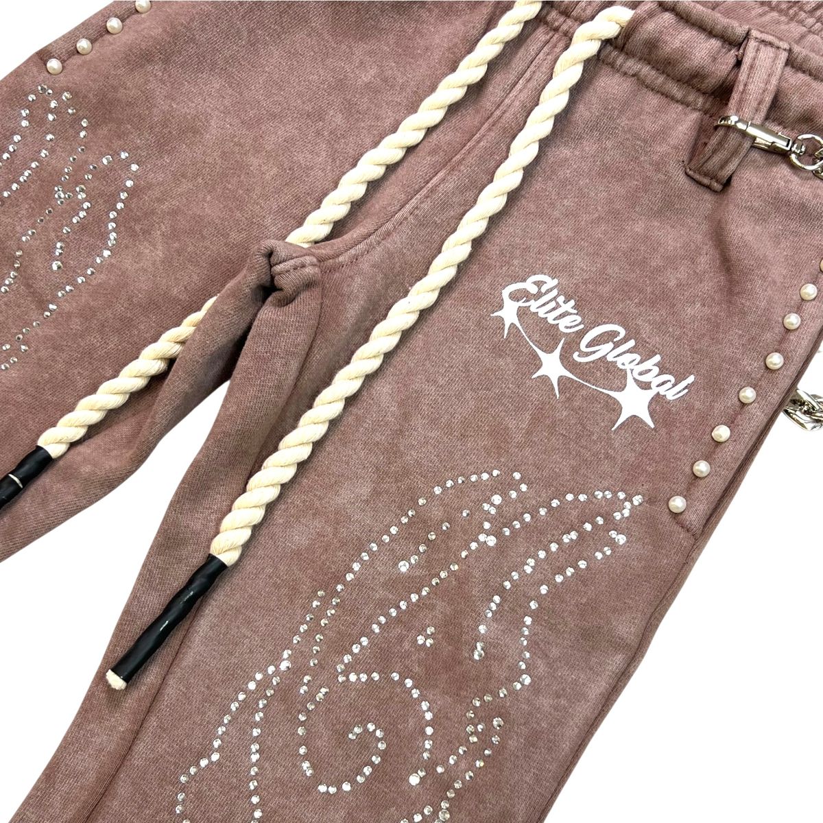 Vivid Premium Heavy GSM Kids Track Set - Brown