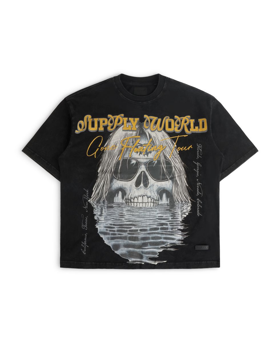 Floating T-Shirt - Black / Yellow