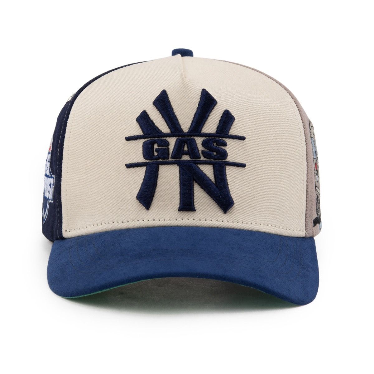 Bronx Bombers Trucker Hat - Cream/ Navy
