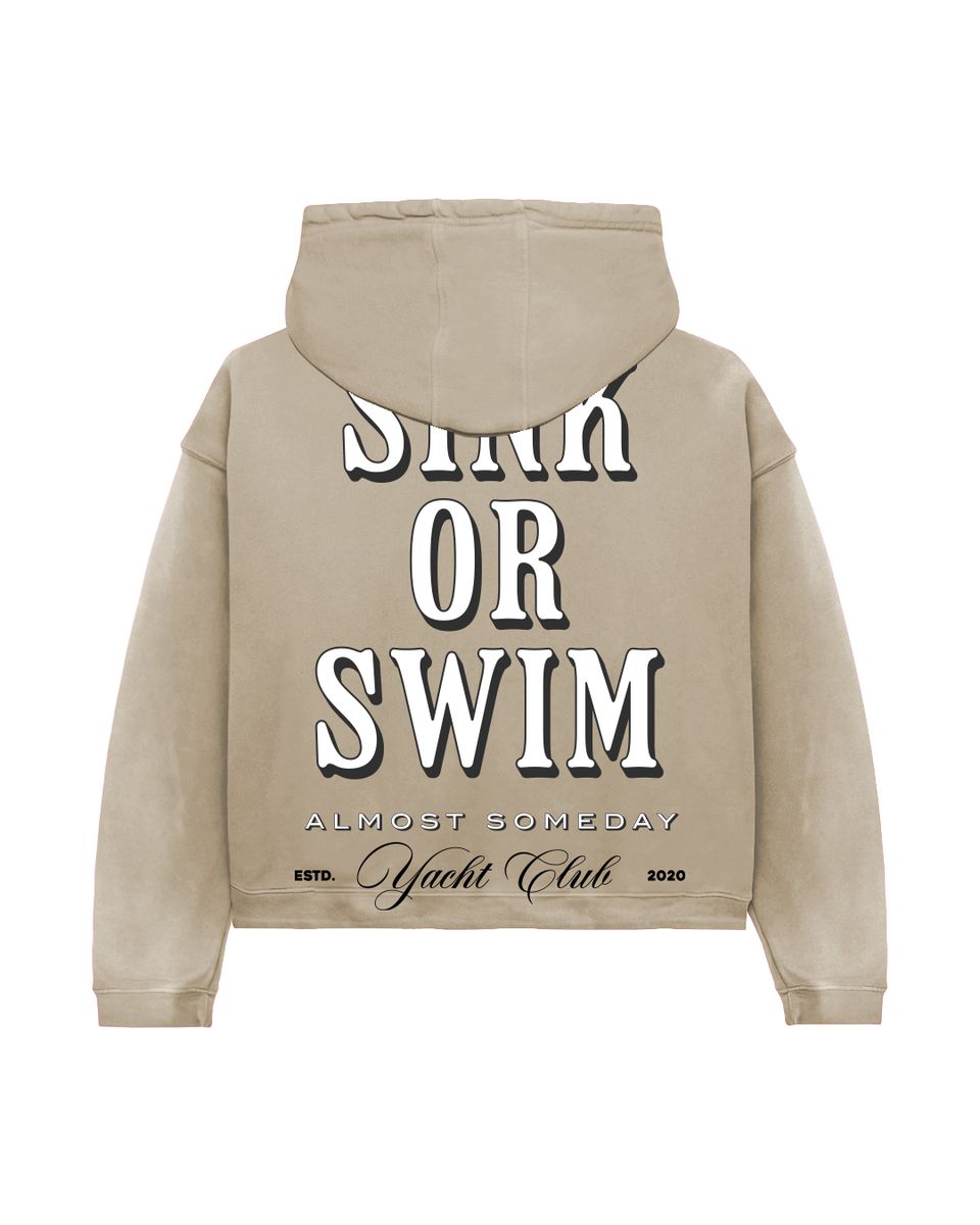 Yacht Club Hoodie - Sand