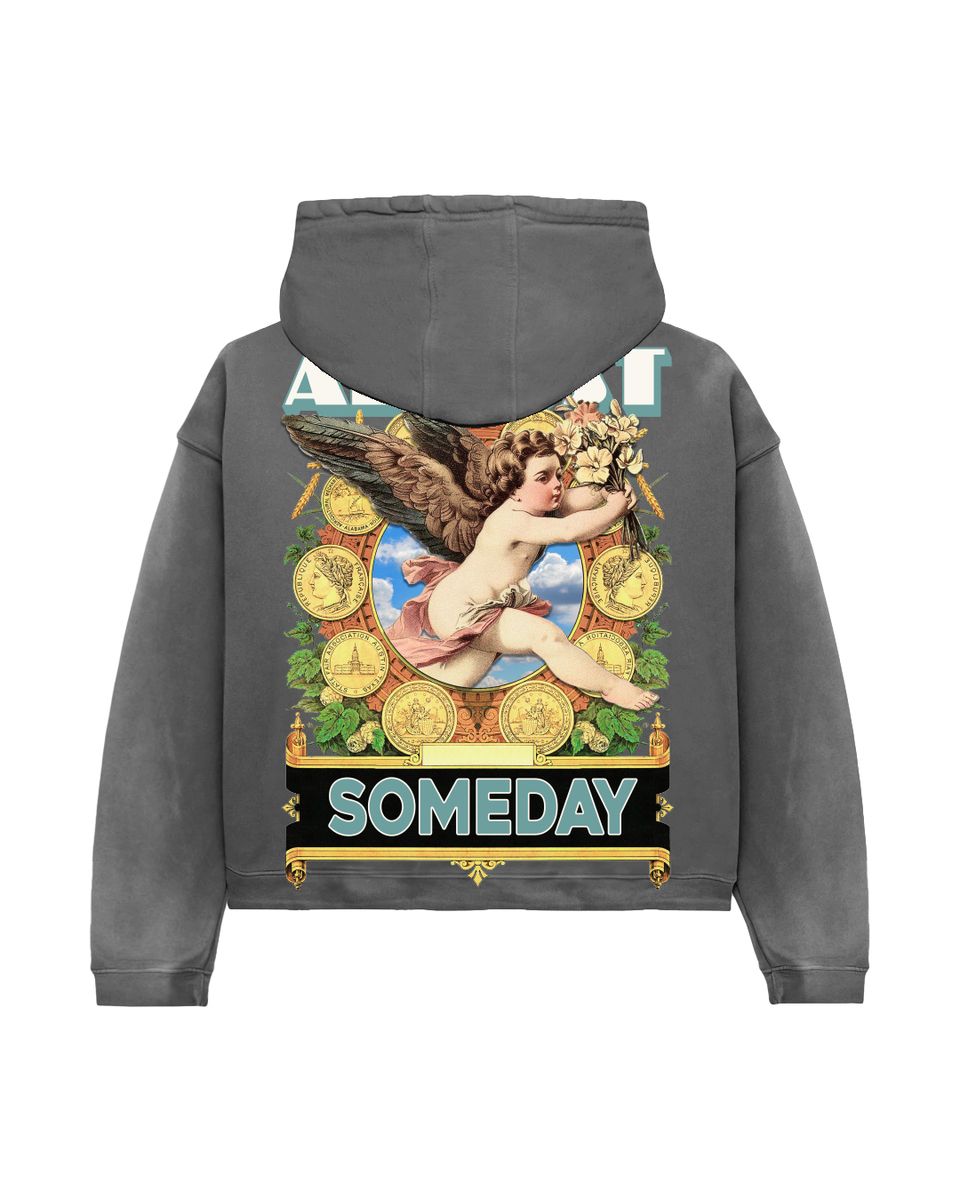 Cherub Hoodie - Vintage Grey