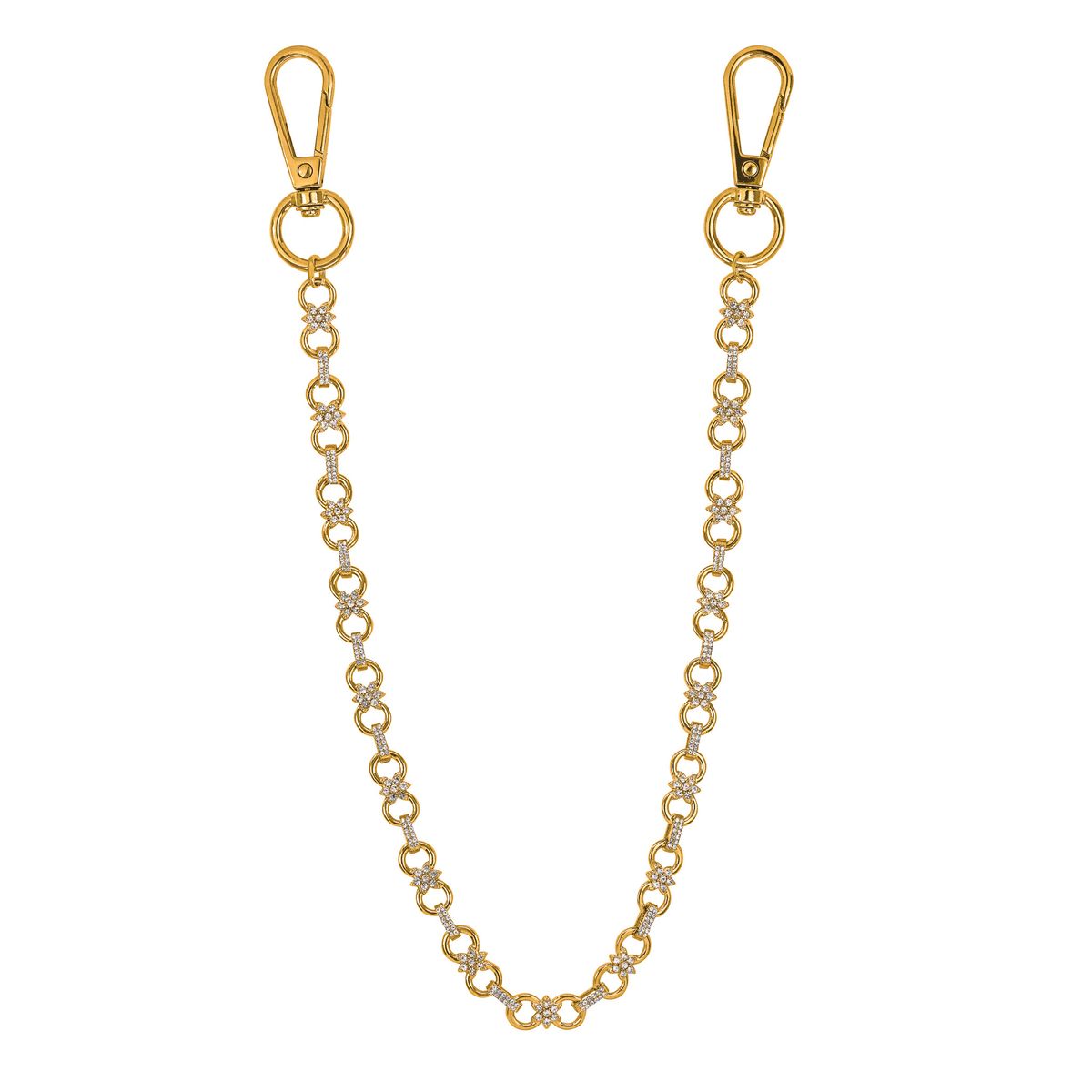 11mm Infinity Pant Chain (BKC-124) Gold