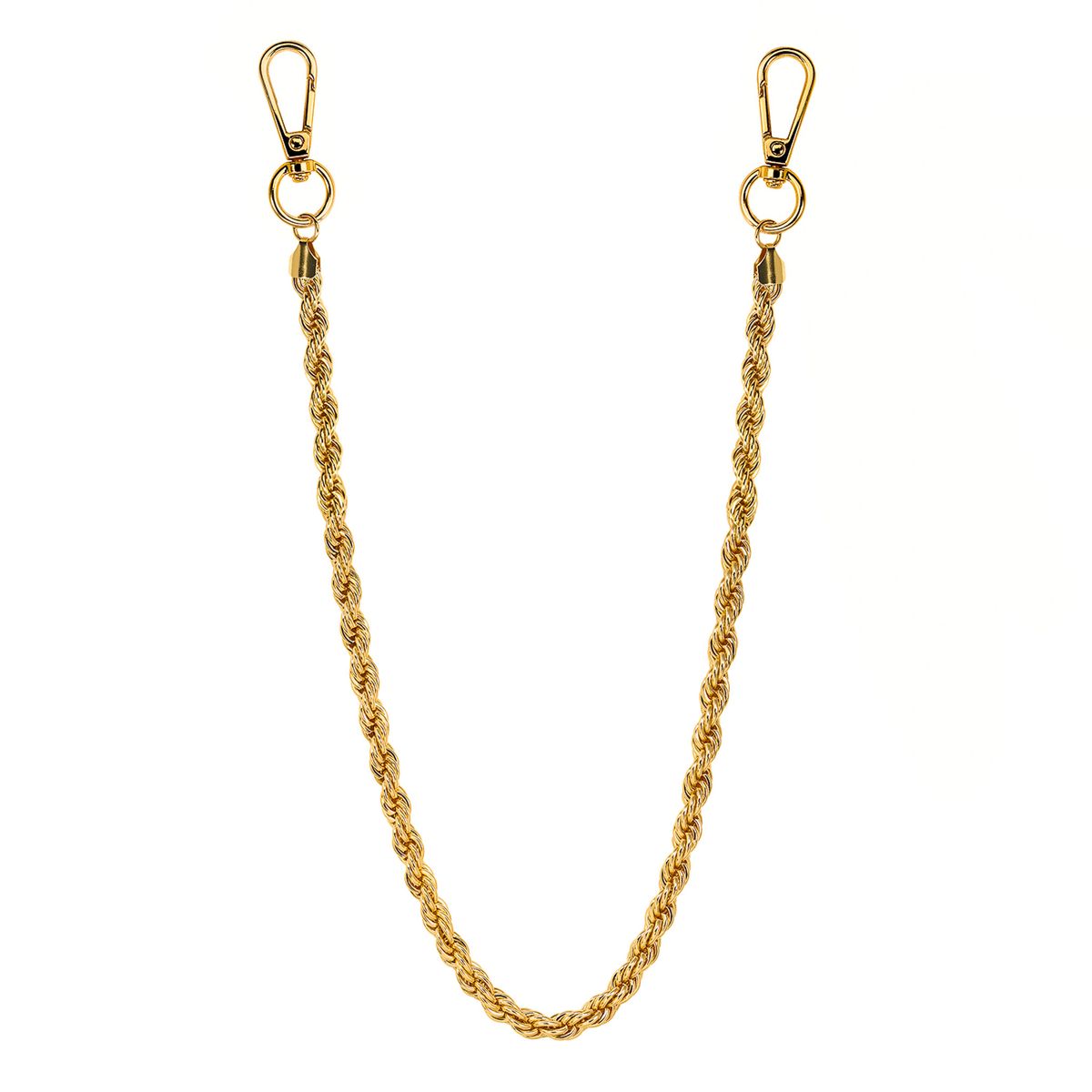 8mm Rope Pant Chain (BKC-132) Gold