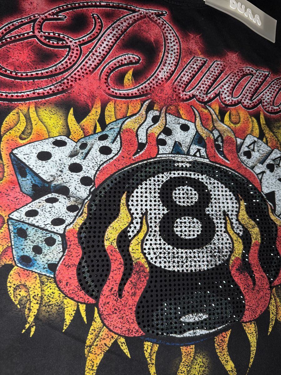 Risk T-Shirt - Black / Red